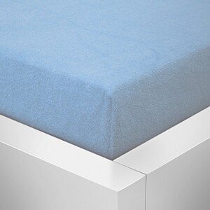 Top textil Bambusové Froté prostěradlo 180x200 cm Barva: světle modrá