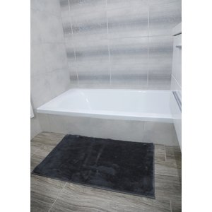 Top textil Koupelnová předložka Králík 50x80cm - tmavá šedá