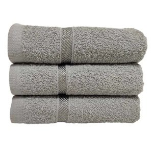 Top textil Dětský ručník 30x30 cm světle šedý - II. jakost