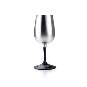 GSI GLACIER STAINLESS NESTING WINE GLASS