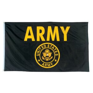 ROTHCO Vlajka ARMY ČERNÁ Barva: Černá