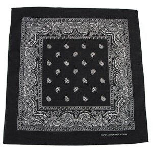 MFH int. comp. Šátek BANDANA 55x55 cm ČERNÁ/BÍLÁ Barva: Černá