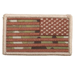 ROTHCO Nášivka USA vlajka reverzní 4,5 x 8,5 cm MULTICAM Barva: MULTICAM®