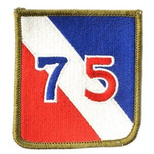 Armáda U.S. Nášivka 75th DIVISION WK II