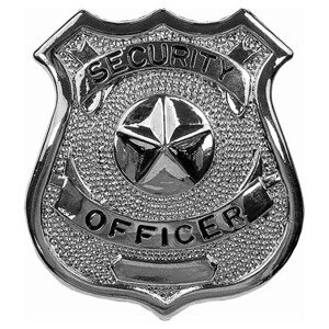 ROTHCO Odznak SECURITY OFFICER STŘÍBRNÝ Barva: STŘÍBRNÁ