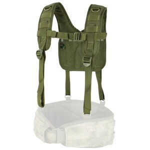 CONDOR OUTDOOR Kšandy bojové MOLLE tvar H ZELENÉ Barva: Zelená