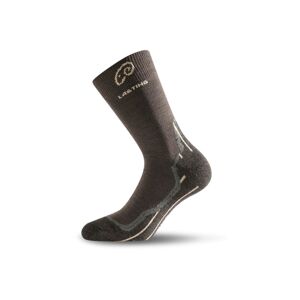 Lasting WHI 721 hnědé vlněné ponožky Velikost: (42-45) L ponožky
