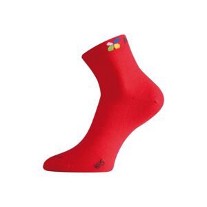 Lasting WHS 388 červená merino ponožka Velikost: (38-41) M ponožky