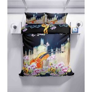 Top textil Povlečení 3D Housle