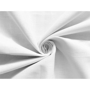 Top textil Bavlněné prostěradlo Plachta 140x240 cm bílá - II. jakost
