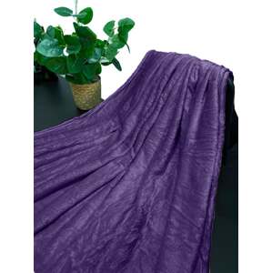 Top textil Mikroflanelová deka 150x200 cm tmavě fialová