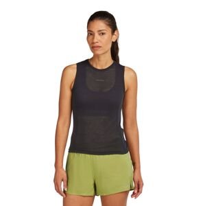 ICEBREAKER Wmns 75 Cool-Lite Featherlight Tank, Black velikost: L