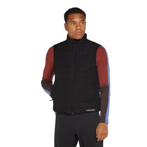 Pánská merino vesta ICEBREAKER Mens 1360 MerinoLoft Vest, Black velikost: L