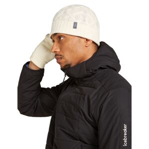Unisex merino čepice ICEBREAKER U Cable Knit Beanie, Undyed velikost: OS (UNI)