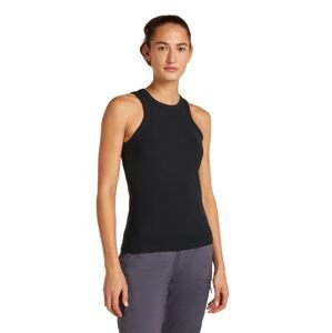 ICEBREAKER W Rib Lotus Tank, Black velikost: L