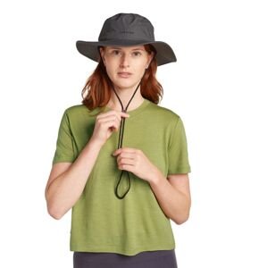 ICEBREAKER U Shell+ Cotton Windb Wide-Brim Hat, Obsidian velikost: OS (UNI)