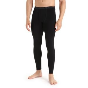 Pánské spodky ICEBREAKER Mens 260 Tech Leggings w Fly, Black velikost: XS