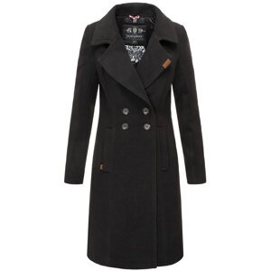 Dámský zimní kabát Wooly Navahoo - BLACK Velikost: M