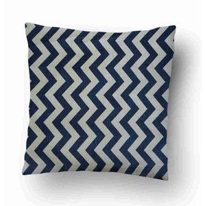 Top textil Povlak na polštářek Geometry modrý 4 - 40x40 cm (48) - II. jakost