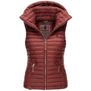 Dámská vesta s kapucí Shadaa Navahoo - BORDEAUX Velikost: 3XL