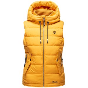 Dámská vesta s kapucí Taisaa Marikoo - YELLOW Velikost: XL