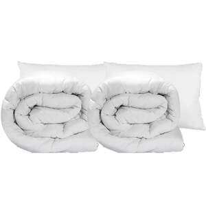 Top textil Set Peach - 2x polštář+2x přikrývka