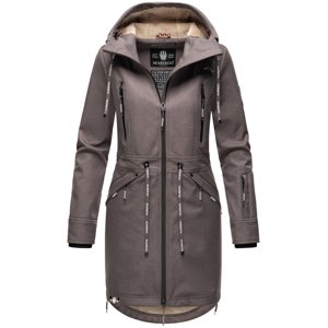 Dámská nepromokavá bunda Softshell Racquellee Marikoo - GREY MEL. Velikost: XS