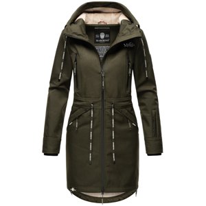 Dámská nepromokavá bunda Softshell Racquellee Marikoo - OLIVE Velikost: L