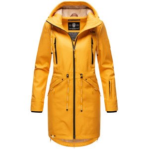 Dámská nepromokavá bunda Softshell Racquellee Marikoo - AMBER YELLOW Velikost: L