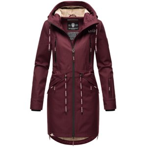 Dámská nepromokavá bunda Softshell Racquellee Marikoo - WINE Velikost: L