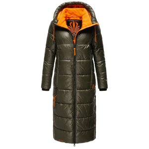Dámský kabát Schmuseengel Navahoo - DARK OLIVE Velikost: XS