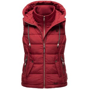 Dámská vesta s kapucí Taisaa Marikoo - DARK (BLOOD) RED Velikost: 3XL