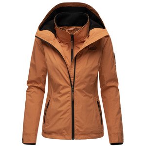 Dámská outdoorová bunda s kapucí Erdbeere Marikoo - RUSTY CINNAMON Velikost: XL