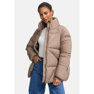 Dámská přechodová bunda Schokolinaa Navahoo - TAUPE-GREY Barva: Béžová, Velikost: M
