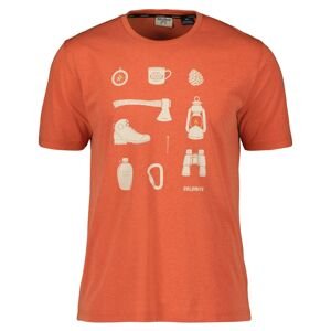 DOLOMITE Tee M's Pelmo DRI 2 SS Dark Orange (vzorek) velikost: L