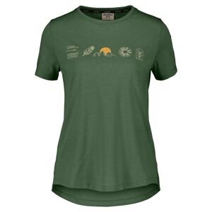 DOLOMITE Tee W's Pelmo DRI 2 SS Mineral Green (vzorek) velikost: S