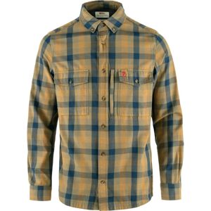 FJÄLLRÄVEN Lappland Mesh Shirt M, Light Olive-Indigo Blue (vzorek) velikost: L