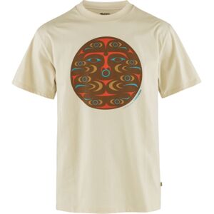 FJÄLLRÄVEN Kånken Art T-shirt M, Chalk White (vzorek) velikost: M
