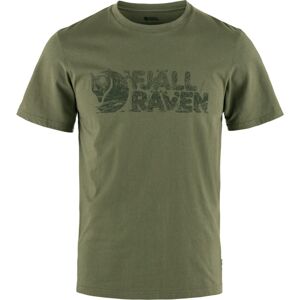 FJÄLLRÄVEN Lush Logo T-shirt M, Laurel Green (vzorek) velikost: L