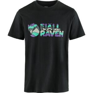 FJÄLLRÄVEN Multicolor Logo T-shirt M, Black (vzorek) velikost: M