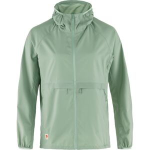 FJÄLLRÄVEN High Coast Wind Hoodie W, Misty Green (vzorek) velikost: S
