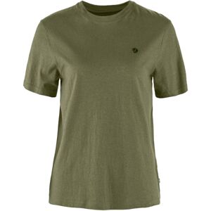 FJÄLLRÄVEN Hemp Blend T-shirt W, Green (vzorek) velikost: S