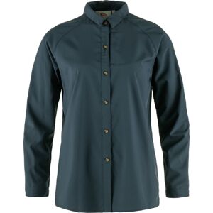 FJÄLLRÄVEN Abisko Hike Shirt W, Navy (vzorek) velikost: M