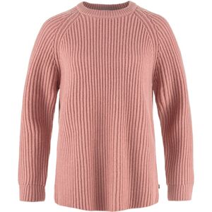 FJÄLLRÄVEN Övik Rib Sweater W, Dusty Rose (vzorek) velikost: S