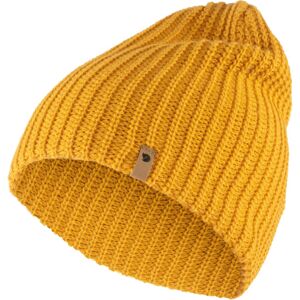 FJÄLLRÄVEN Övik Melange Beanie, Mustard Yellow (vzorek) velikost: OS (UNI)
