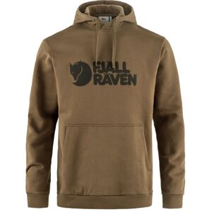 FJÄLLRÄVEN FJÄLLRÄVEN  Logo Hoodie M, Wood Brown (vzorek) velikost: M