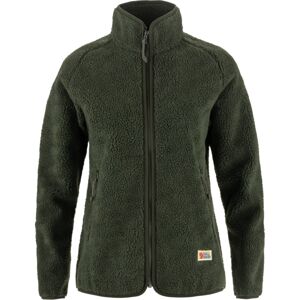 FJÄLLRÄVEN Vardag Pile Fleece W, Deep Forest (vzorek) velikost: S