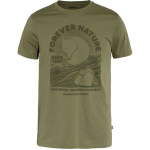 FJÄLLRÄVEN FJÄLLRÄVEN  Equipment T-shirt M, Green (vzorek) velikost: L