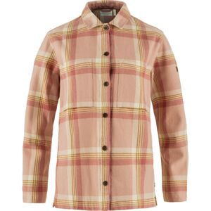 FJÄLLRÄVEN Singi Flannel Overshirt W, Chalk Rose-Dusty Rose (vzorek) velikost: S