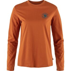 FJÄLLRÄVEN 1960 Logo T-shirt LS W, Terracotta Brown (vzorek) velikost: S